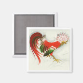 Volkshaan #5 magneet (Voorkant / Achterkant)