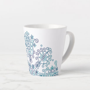 Volkskunst Borduurontwerp Latte Mok