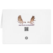 Volkskunst Caribou/rendieren (Achterkant Horizontaal)