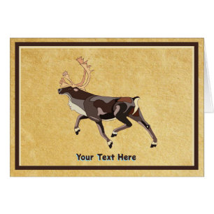 Volkskunst Caribou/rendieren