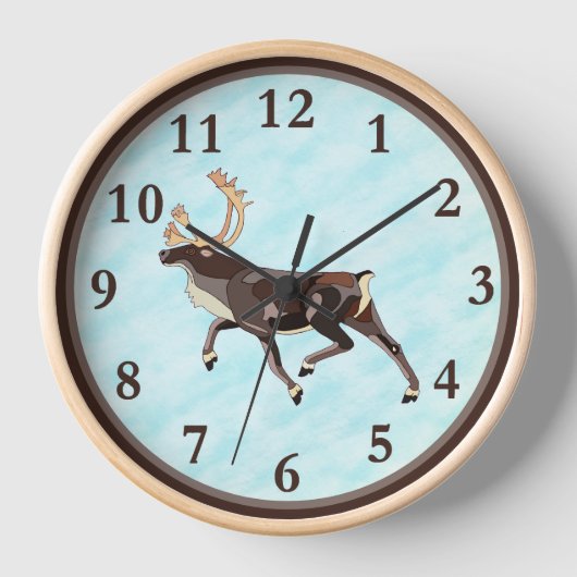 Volkskunst Caribou/rendieren (Voorkant)