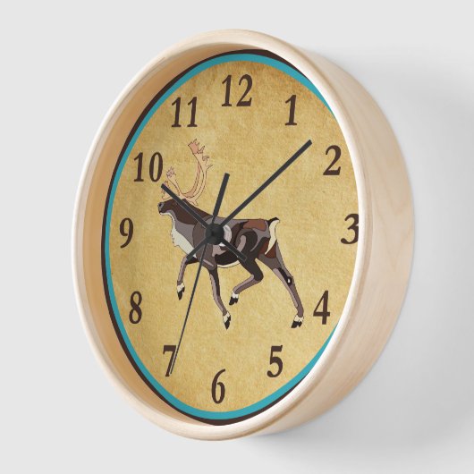 Volkskunst Caribou/rendieren (Hoek)