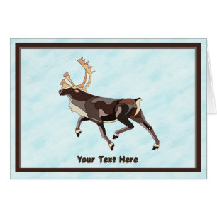 Volkskunst Caribou/rendieren