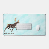 Volkskunst Caribou/rendieren Bureaumat (Keyboard & Muis)