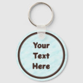 Volkskunst Caribou/rendieren Sleutelhanger (Achterkant)