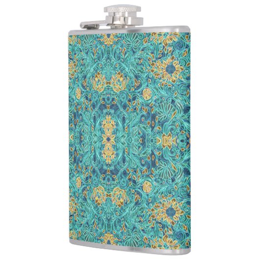 volkskunst heupfles (Links)