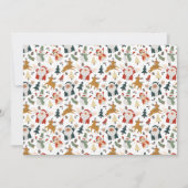 Volkskunst Kerst Karakter Feestdagenkaart (Voorkant)