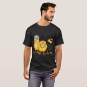 Volkskunst Kip T-shirt (Voorkant volledig)