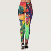 Volkskunst Leggings (Achterkant)
