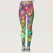 Volkskunst Leggings (Voorkant)