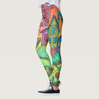 Volkskunst Leggings