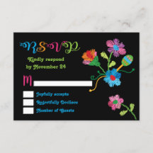 Volkskunst Mexicaanse Fiesta Borduurwerk RSVP