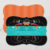 volkskunst ontwerp kaart (Voorkant / Achterkant)