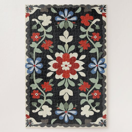  volkskunst ontwerp legpuzzel (Verticaal)