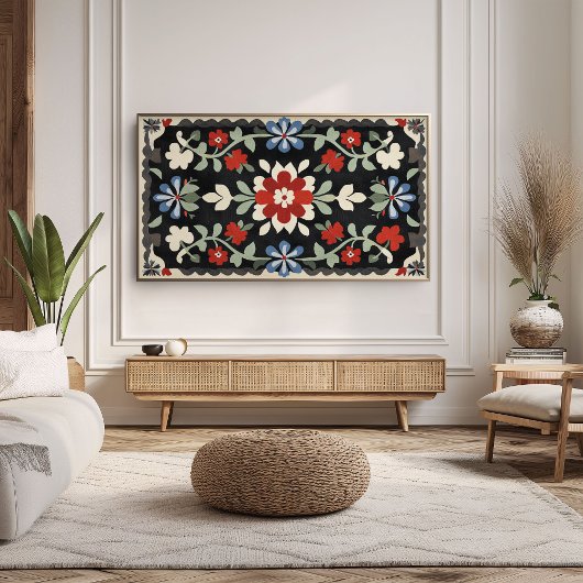  volkskunst ontwerp poster