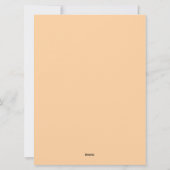 Volkskunst Primitieve Kerstman Feestdagenkaart (Achterkant)