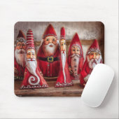 Volkskunst Santa Claus Muismat (Met muis)