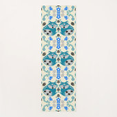 Volkskunst Vos Print Decoratie Yogamat (Voorkant)