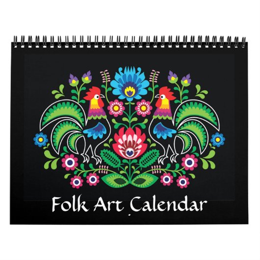 volkskunstkalender kalender (Hoes)