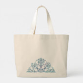 Volksmandala Grote Tote Bag (Achterkant)