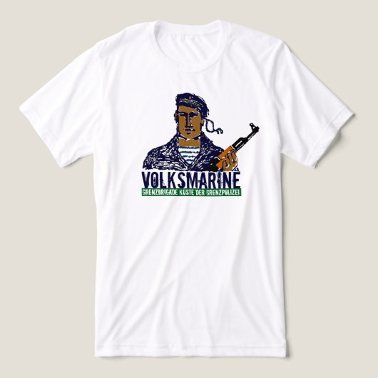 VOLKSMARINE Tri-Blend SHIRT (Design voorkant)