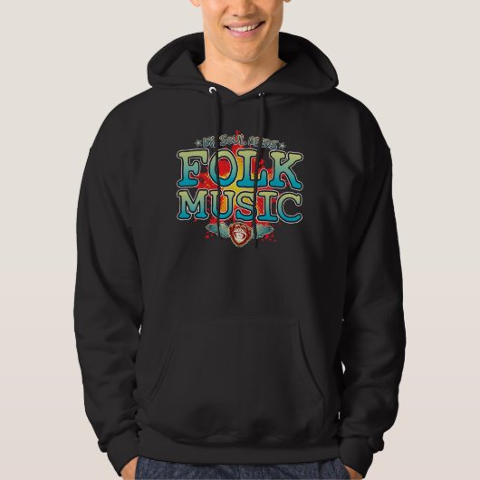 Volksmuziek Soul Hoodie (Voorkant)