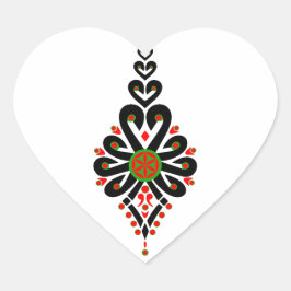 Volkspatroon van Poolse hooglanders - Parzenica Hart Sticker