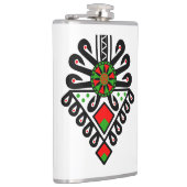 Volkspatroon van Poolse hooglanders - Parzenica Heupfles (Rechts)