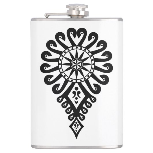 Volkspatroon van Poolse hooglanders - Parzenica Heupfles (Voorkant)