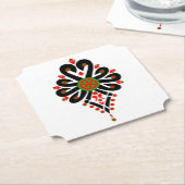 Volkspatroon van Poolse hooglanders - Parzenica Kartonnen Onderzetters (Gekanteld)