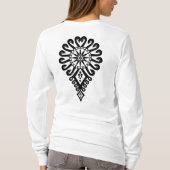 Volkspatroon van Poolse hooglanders - Parzenica T-shirt (Achterkant)