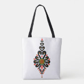 Volkspatroon van Poolse hooglanders - Parzenica Tote Bag (Achterkant)