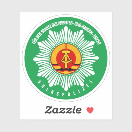 VOLKSPOLISI STICKER (Vel)