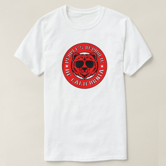 VOLKSREPUBLIEK CALIFORNIA T-Shirt (Design voorkant)