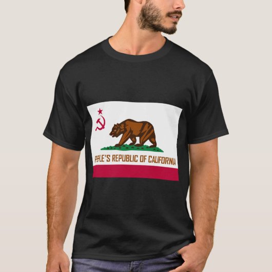 Volksrepubliek Californië T-shirt (Voorkant)