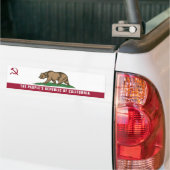 Volksrepubliek Californische Bumpersticker (Op Truck)