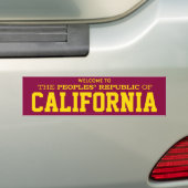 Volksrepubliek Californische stickers (Op auto)