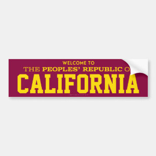 Volksrepubliek Californische stickers