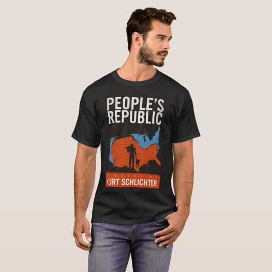VOLKSREPUBLIEK T-Shirt (Voorkant volledig)