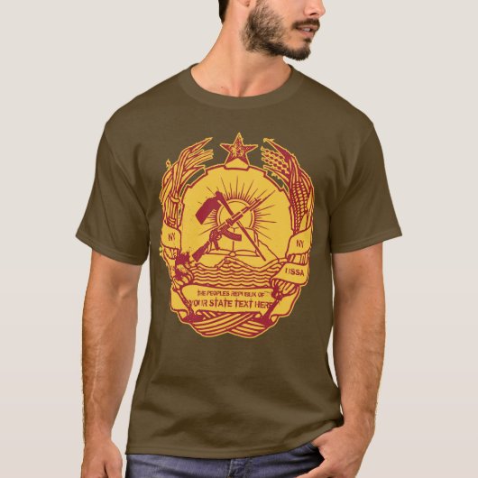 Volksrepubliek... T-shirt (Voorkant)