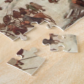 volkstelling in Bethlehem door Pieter Bruegel Legpuzzel (Zijkant)