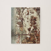 volkstelling in Bethlehem door Pieter Bruegel Legpuzzel (Verticaal)