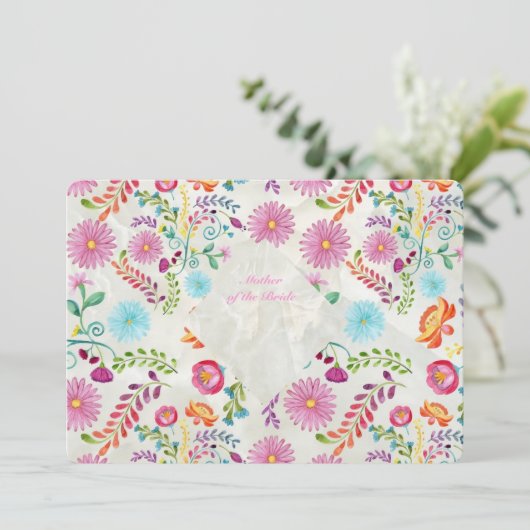 Volkstuin Bloemen Moeder van de Bruid Cadeau- Aanp (Staand voorkant)