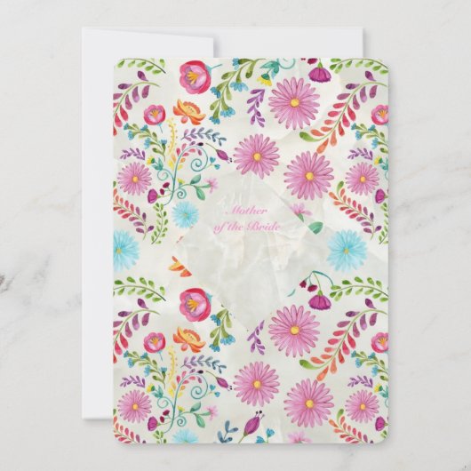 Volkstuin Bloemen Moeder van de Bruid Cadeau- Aanp (Achterkant)