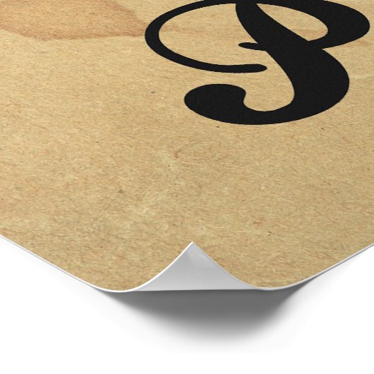 volksvleeskaart poster (Hoek)