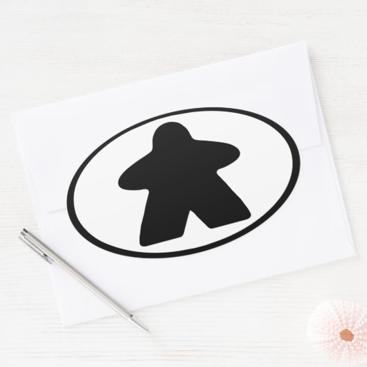 volksvolk ovale sticker (Envelop)