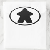 volksvolk ovale sticker (Tas)