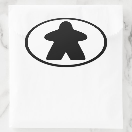 volksvolk ovale sticker (Tas)