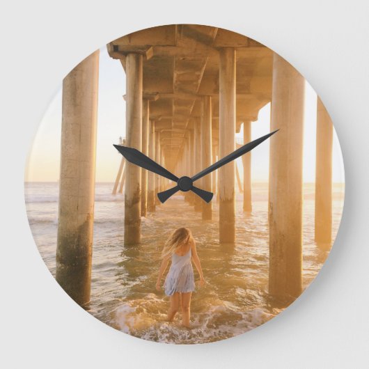 volksvrouw grote klok (Voorkant)