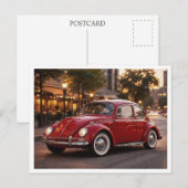 Volkswagen Kever Briefkaart (Voorkant / Achterkant)